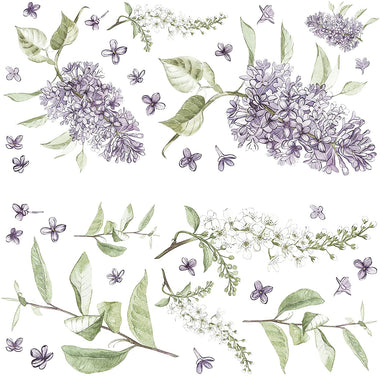 Lilac Peel And Stick Giant Wall Decals