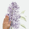 Lilac Peel And Stick Giant Wall Decals