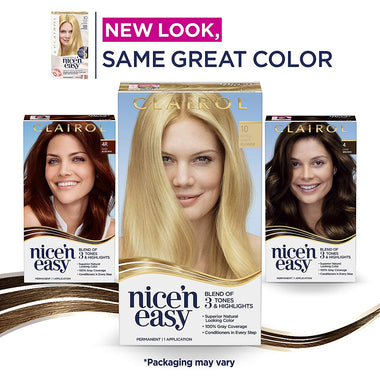 Clairol Nice'n Easy Permanent Hair Color, 103/9 Light Blonde