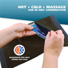 Hot-Cold Shiatsu Pillow Massager - For Neck, Upper & Lower Back