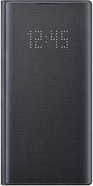 Samsung Galaxy Note10 Case, LED Wallet Cover - Black (US Version with Warranty)