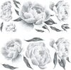 Black Peonies Peel And Stick Giant Wall Decals