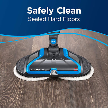 Bissell 20391 Hard Floor Mop Cleaner, Silver Spinwave Plus