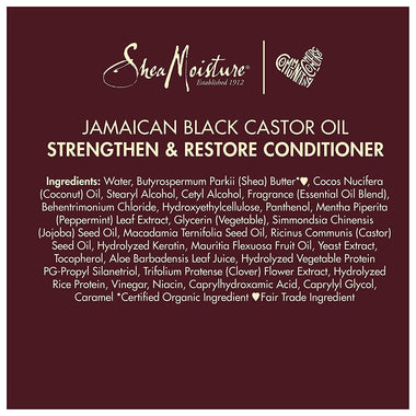 SheaMoisture Strengthen and Restore Rinse Out Hair Conditioner to Intensely Smooth