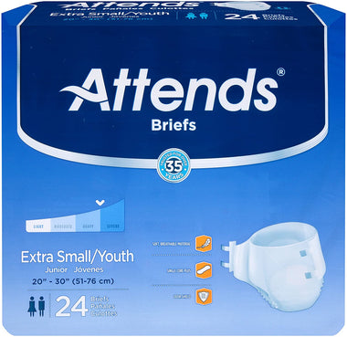 Attends Incontinence Care Briefs for Youths