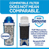 Water Pitcher Replacement Filter with Lead Reduction, 3 Pack, Blue 3 Pack Filter