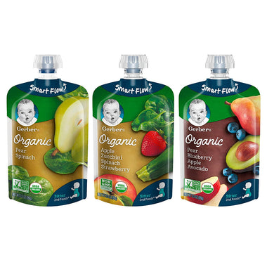 Gerber Purees Organic 2nd Foods Baby Food Fruit