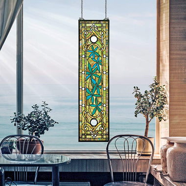 Asian Serenity Bamboo Garden Stained Glassorigin