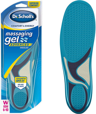 Dr. Scholl’s Massaging Gel Advanced Insoles All-Day Comfort that Allows You to Stay
