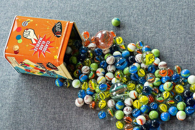 Neato! Classics 160 Marbles In A Tin Box by Toysmith Toys
