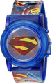 Superman Kids' SUP6000SR Digital Display Analog Quartz Blue Watch