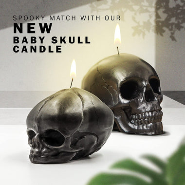 Skull Candle Set - Scented 4 Pack