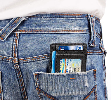 BSWolf RFID Blocking Minimalist Credit Card Holder