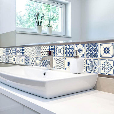 Mosaic Tile Ceramic Wall Sticker Waterproof Kitchen