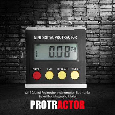 360 Degree Mini Digital Protractor Inclinometer Electronic Level Box