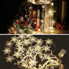 4m LED Snowflake Icicle Lamp