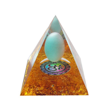 Crystal Pyramid Figurine Healing Crystal Energy Ornaments Meditation Craft Tool Home Bedroom Decoration Supplies