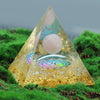 5cm Orgonite Pyramid Natural Crystal Stone