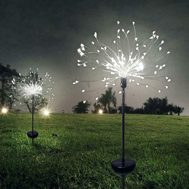 Outdoor 150 LED Solar Powered Firework Lights Decoration