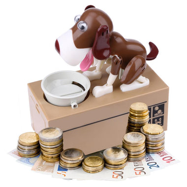 Cartoon Robotic Dog Money Box Doggy