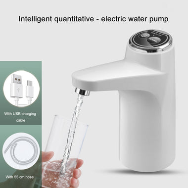 Electric Water Pump Automatic Button Dispenser