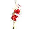 Christmas Electric Santa Claus Climbing Beads Dolls