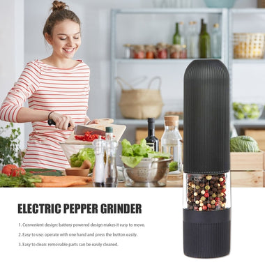 Electric Pepper Grinder Salt Mill Automatic Grinder