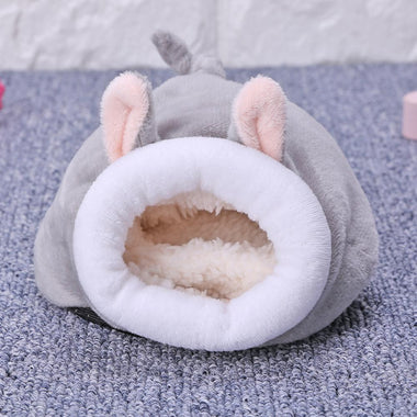 Hamster Nest Sleeping Bed Small Animal Warm Winter House