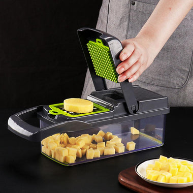 Manual Vegetable Cutter Food Slicer Fruit Presser Slicer Cutter