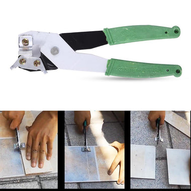 Manual Ceramic Tile Cutting Clamp Alloy Steel Removable Blades