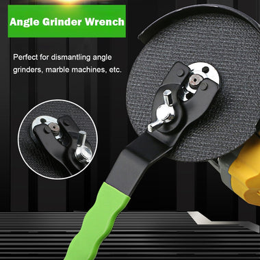 Adjustable U-Shaped Angle Grinder Key Pin Spanner Plastic Handle