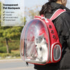 Cat Carrier Bag Pet Travel Carrier Ventilate Transparent Space Capsule Cat
