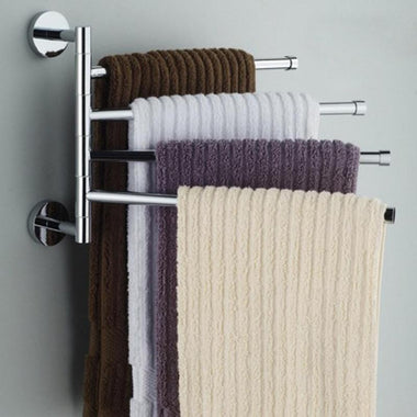 Bathroom Towel Rack Rotating Towel Holder