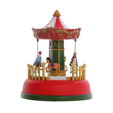 Christmas Carousel Music Box with LED