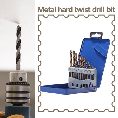 13pcs M35 Twist Drill Bit Set Straight Shank Cobalt Drill Bits