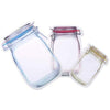 Zip Mason Jar Bottles Seal Storage Bags