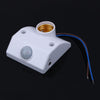 E27 AC 220v 50/60HZ 5LUX Motion Sensing Switch Infrared Motion