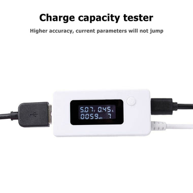 USB Power Meter Voltage Current Discharge Capacity Tester