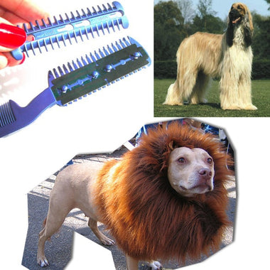 Pet Hair Trimmer Grooming Comb Cutting Remover