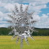 Unique And Magical Metal Windmill Solar Wind Spinner