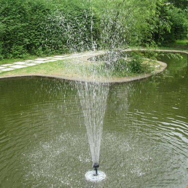 Mini Solar Water Fountain Pool Pond Waterfall Fountain Garden Decoration