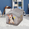 Foldable Dog House Kennel Bed Mat Pet House