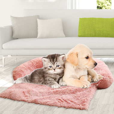 Pet Dog Bed Kennel Basket for Dog Cat Plush Soft