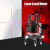 5 Line 6 Points Red Beam Infrared Laser Level Meter