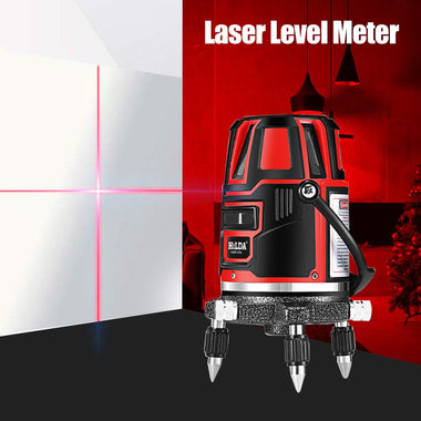 5 Line 6 Points Red Beam Infrared Laser Level Meter