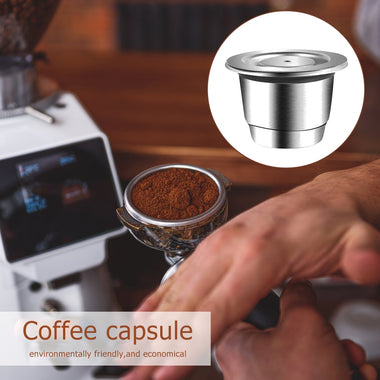 Refillable Stainless Steel Espresso Coffee