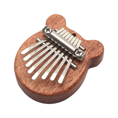 8 Keys Mini Kalimba Portable Thumb Piano Wooden Exquisite Finger Harp