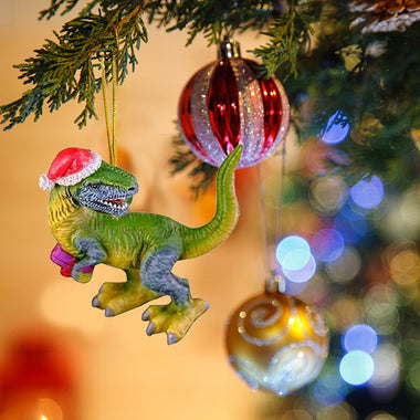 Dinosaur Christmas Ornaments Xmas Tree Christmas Decorations
