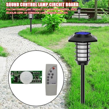 3.2V 3.7V Remote Control PIR Human Body Sensor Night Light Circuit Board