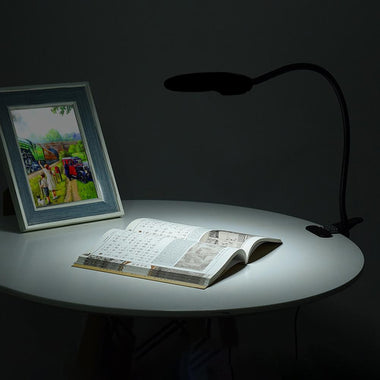 Magnifier Clip-on Lighted Table Desk LED Clamp Lamps